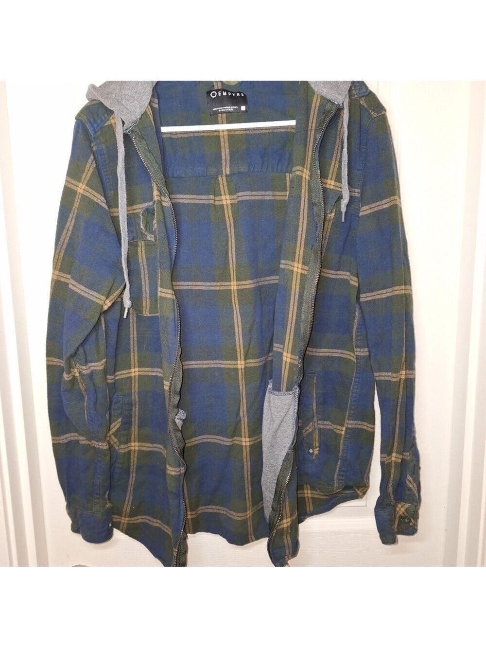 Empyre Blue Green Hoodie Large
